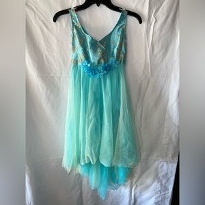 Blue/Yellow Ballet Costume - Curtain Call Costumes